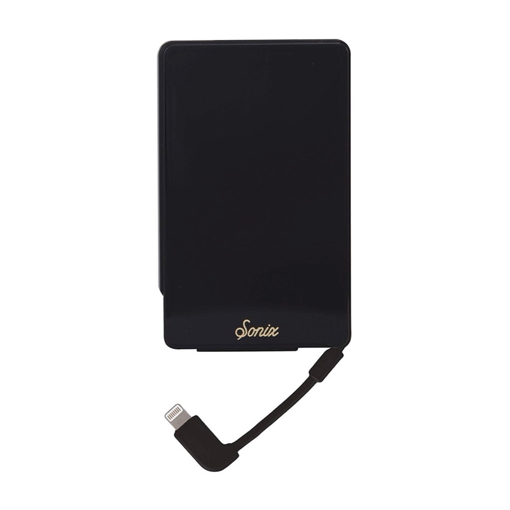 NWT Sonix iPhone Portable Charger - Jet BLack